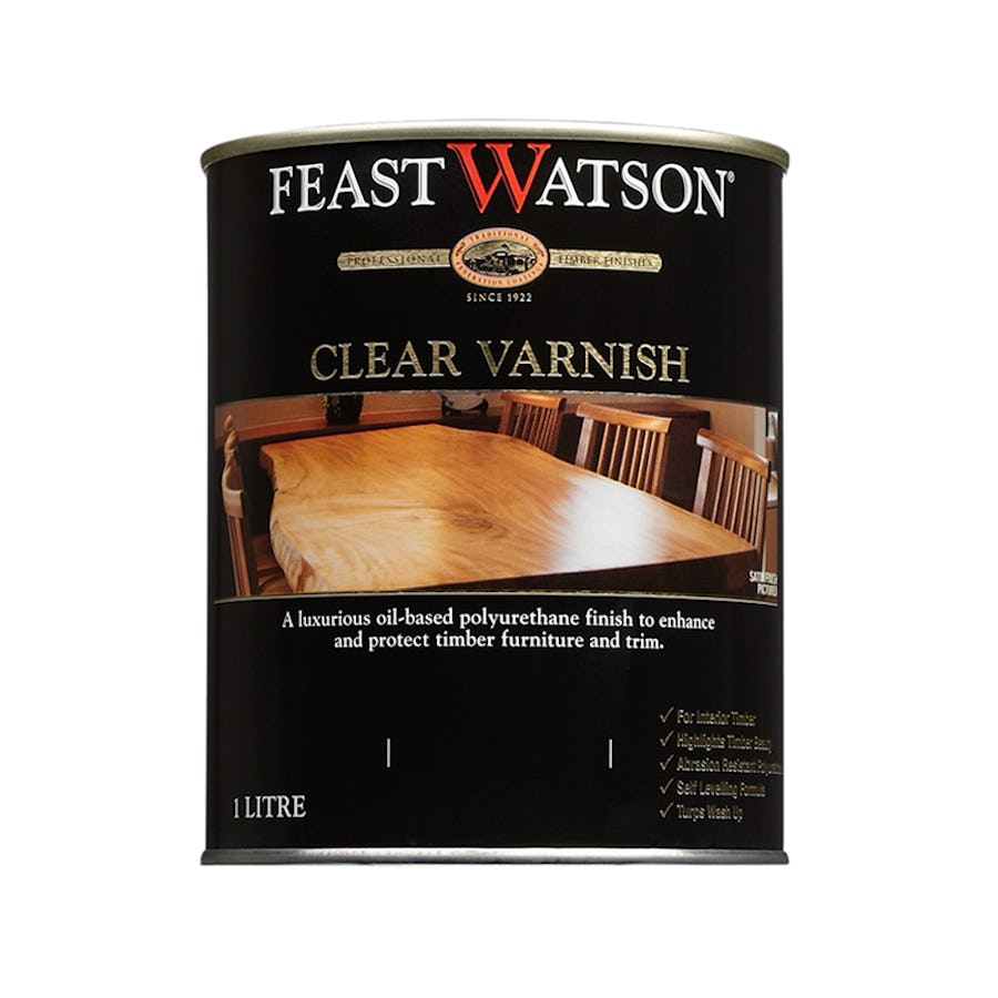 Feast Watson Clear Varnish Gloss 1L