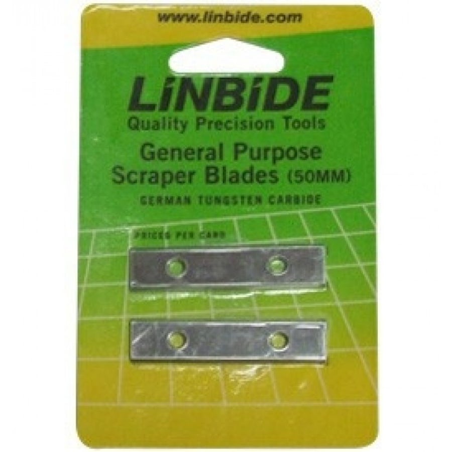 Linbide General Purpose Scraper Replacement Blade 50mm 2 Pack