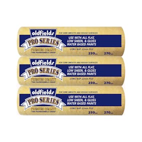 Oldfields Pro-Series Long Nap 22mm x 270mm 3 Pack