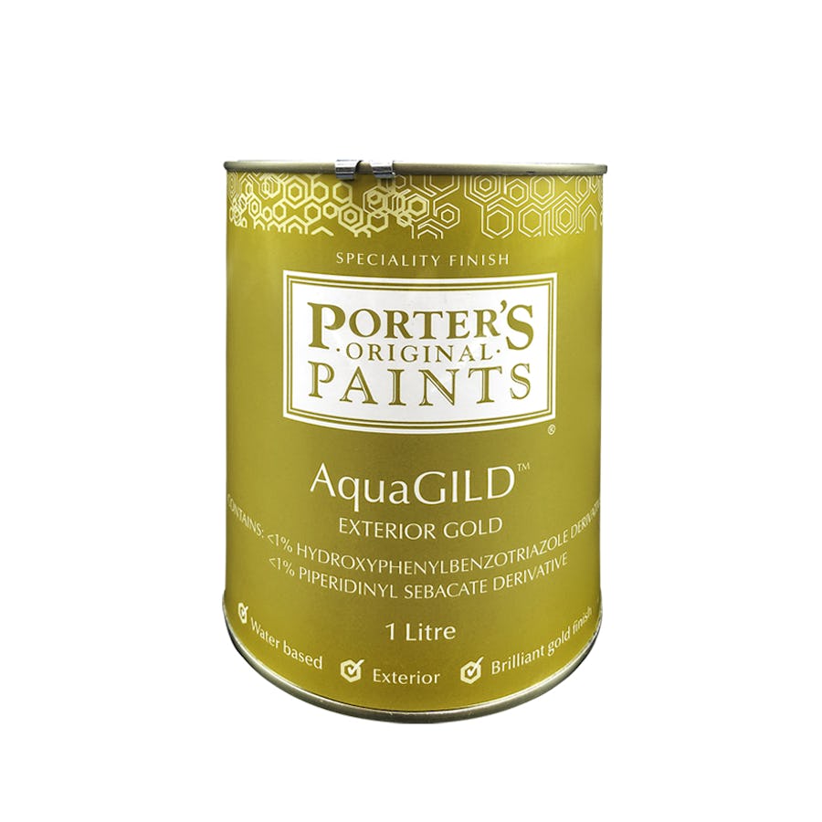 Porter's Paints AquaGILD™ Exterior Gold 4L