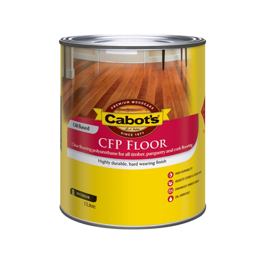 Cabot's CFP Floor Oil Based Satin 1L