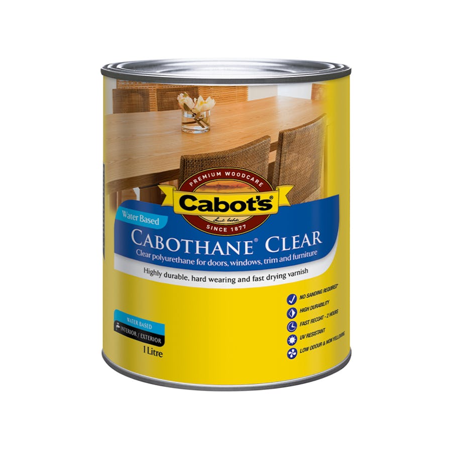 Cabot's Cabothane Water Based Satin 1L