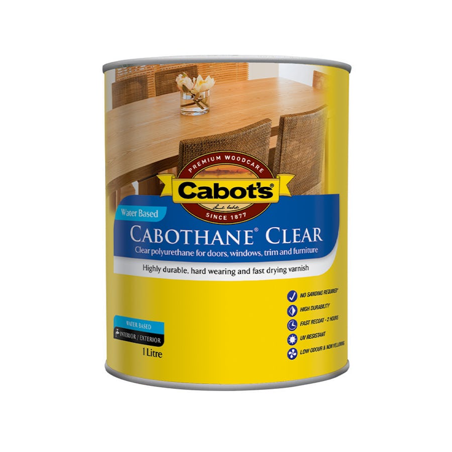 Cabot's Cabothane Water Based Gloss 1L
