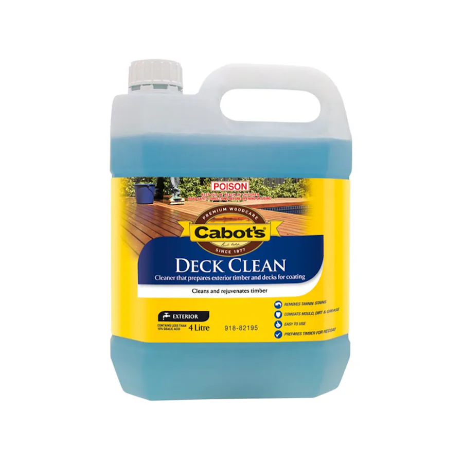 Cabot's Deck Clean 4L - Inspirations Paint