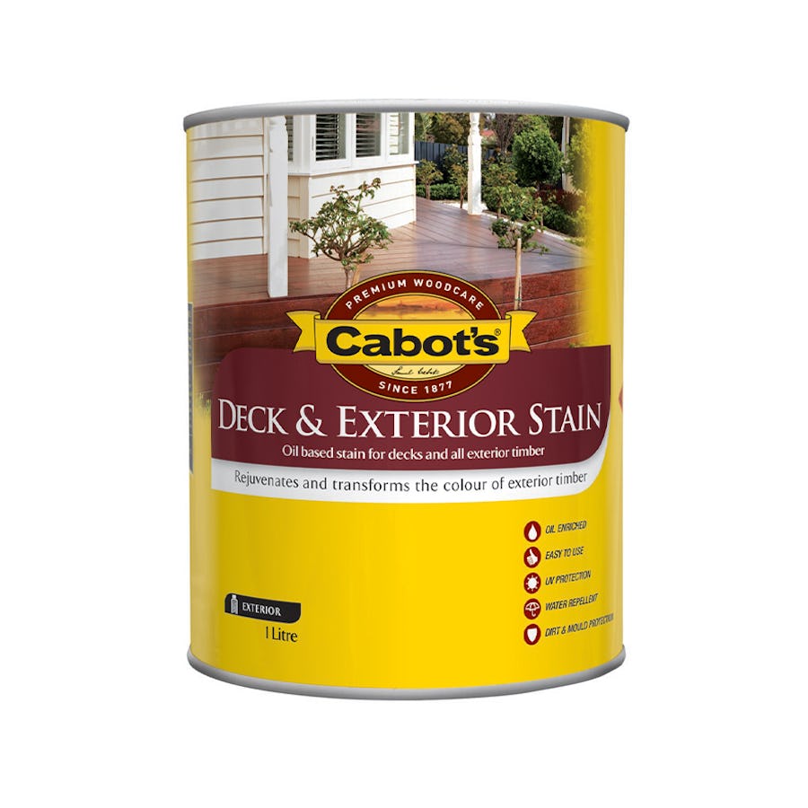 Cabot's Deck & Exterior Stain Oil Based Merbau 250ml