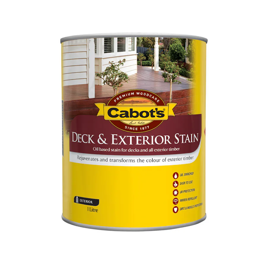Cabot's Deck & Exterior Stain Oil Based Merbau 250ml - Inspirations Paint