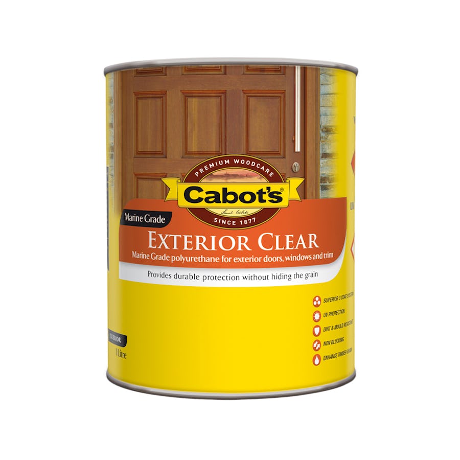Cabot's Exterior Clear Satin 1L