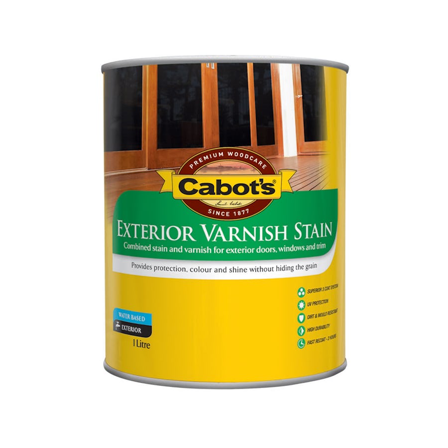 Cabot's Exterior Varnish Stain Maple 1L