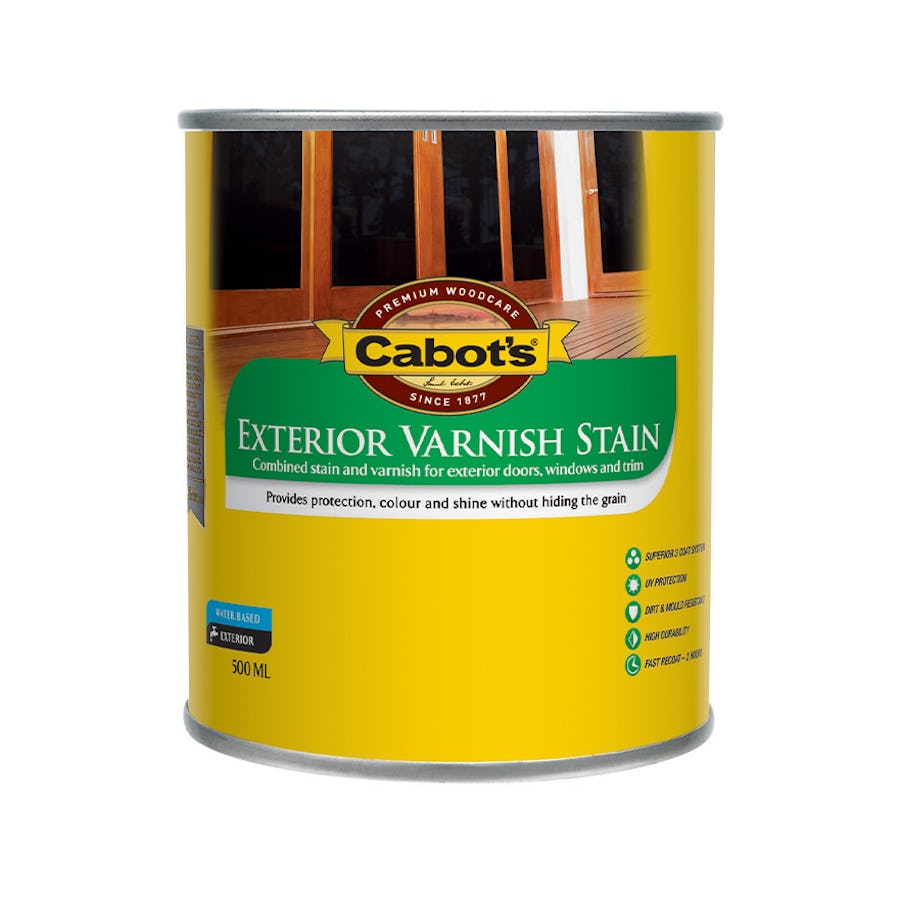 Cabot's Exterior Varnish Stain Maple 500ml