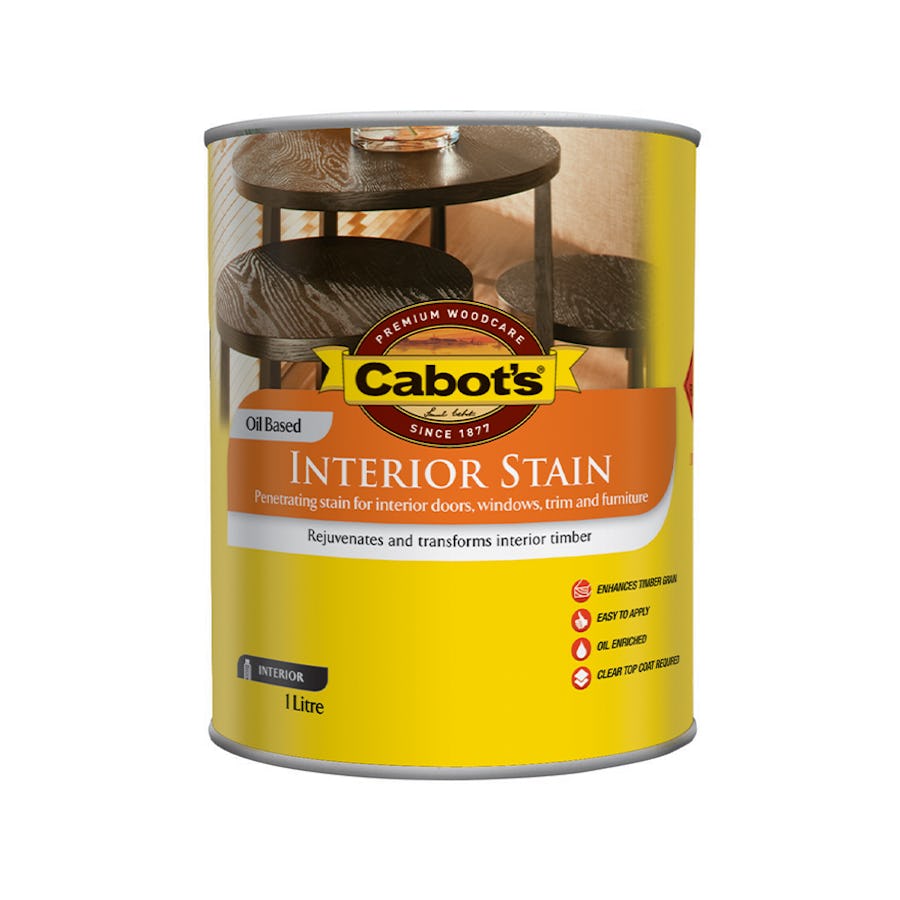 Cabot's Interior Stain Oil Based Walnut 1L