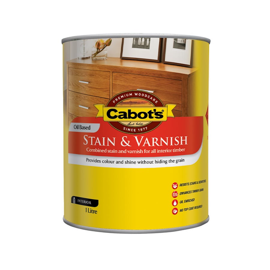 Cabot's Stain & Varnish Oil Based Gloss Cedar 1L
