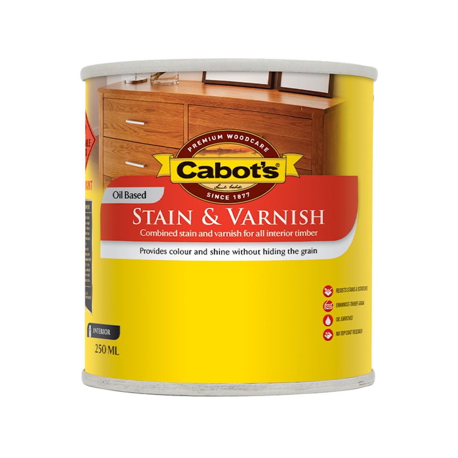 Cabot's Stain & Varnish Oil Based Gloss Cedar 250ml