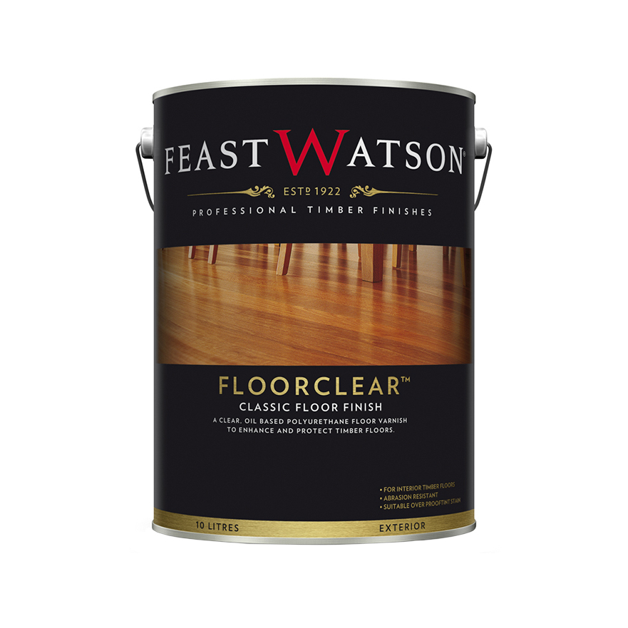 Feast Watson Floorclear Satin 10L Inspirations Paint