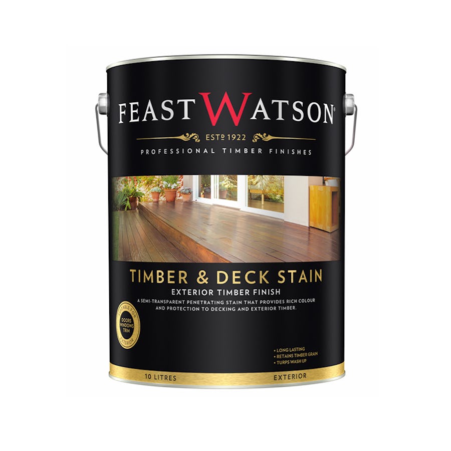 Feast Watson Timber & Deck Stain Black Japan 10L