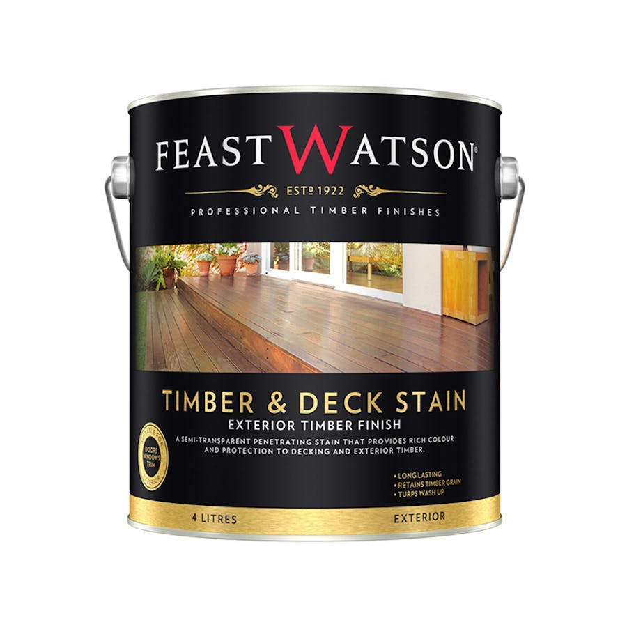Feast Watson Timber & Deck Stain Black Japan 4L