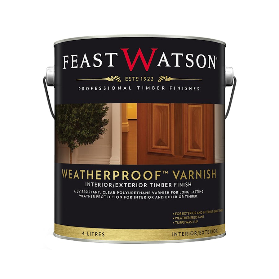 Feast Watson Weatherproof Varnish Satin 4L