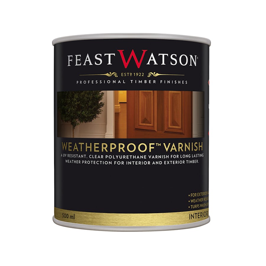 Feast Watson Weatherproof Varnish Gloss 500ml