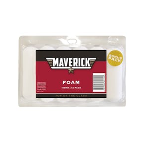 Maverick Foam Mini Roller Cover 10mm x 100mm 12 Pack