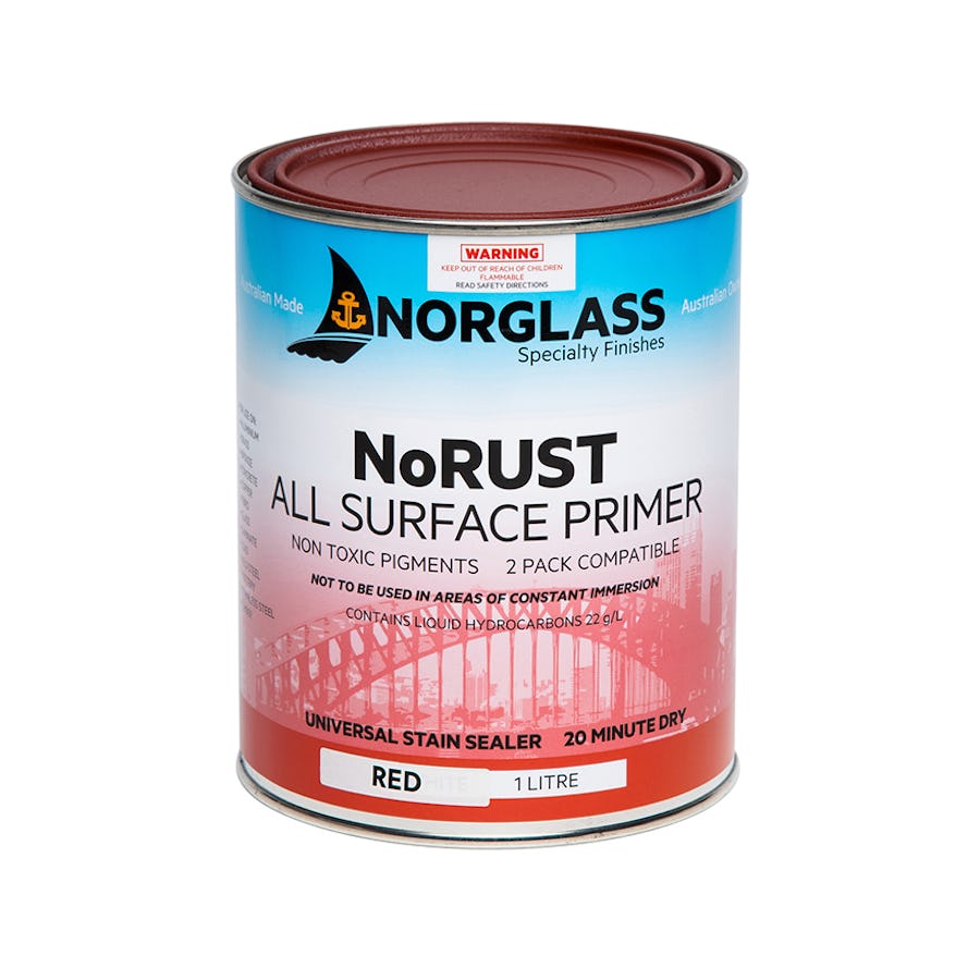 Norglass NoRust All Surface Primer Red 250ml