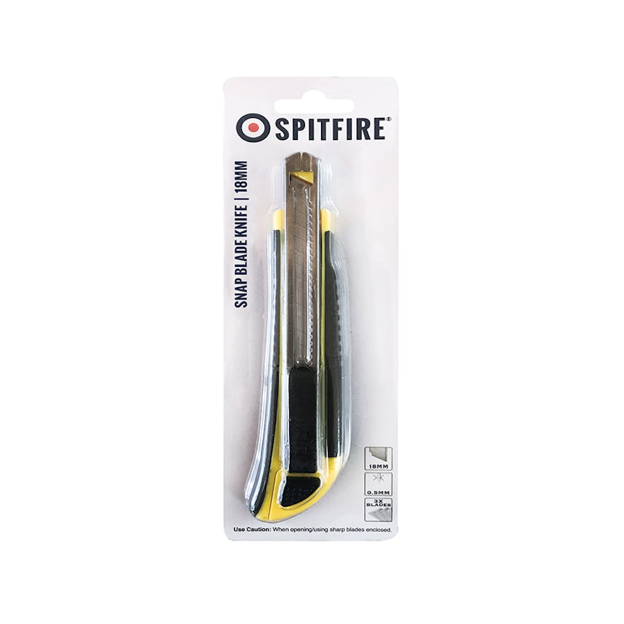 Spitfire Heavy Duty Snap Blade Knife 18mm