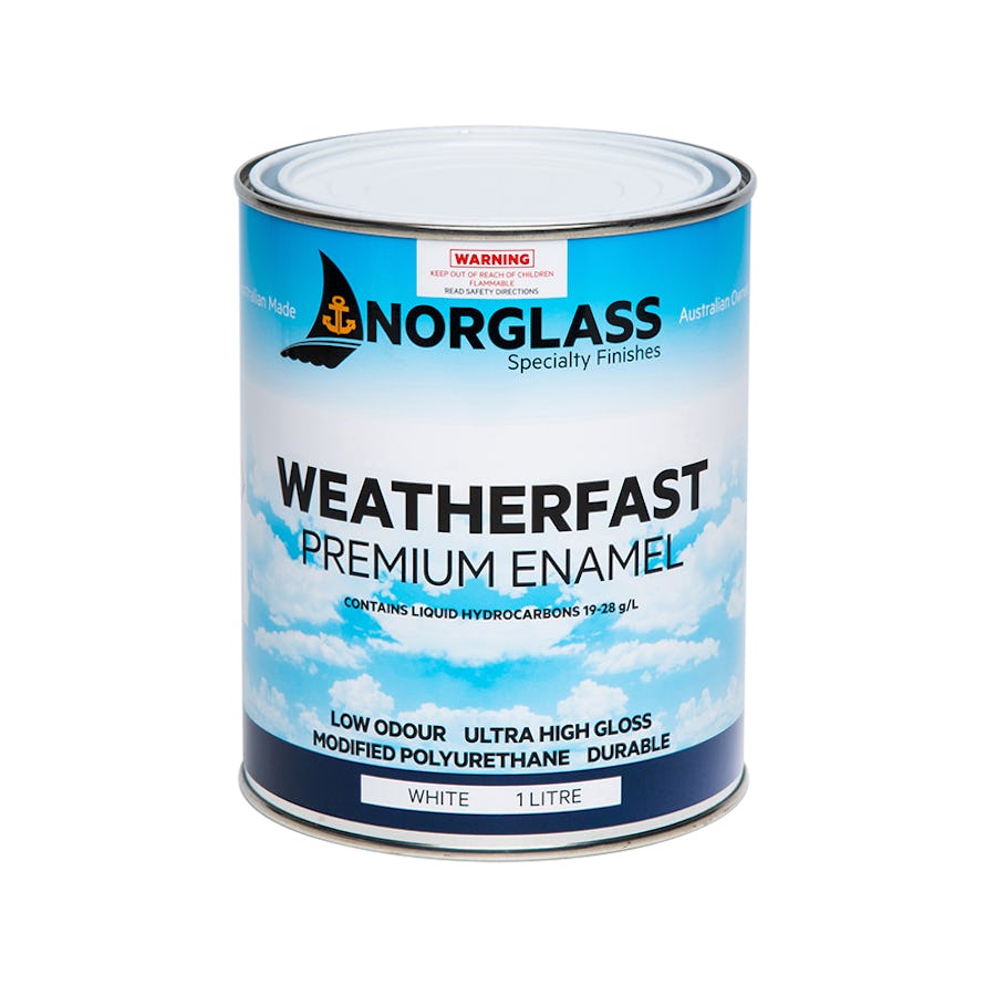 Norglass Weatherfast Premium Enamel Gloss Shadow Grey 4L