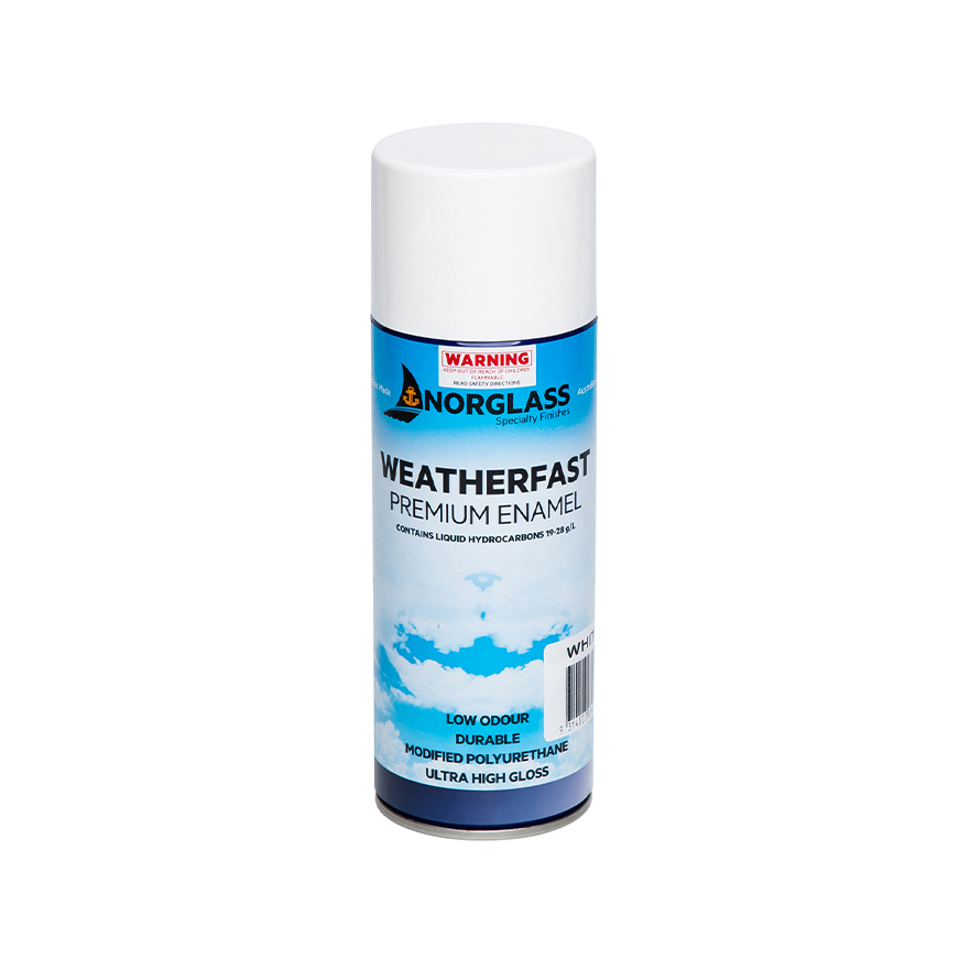 Norglass Weatherfast Premium Enamel Gloss White 300g