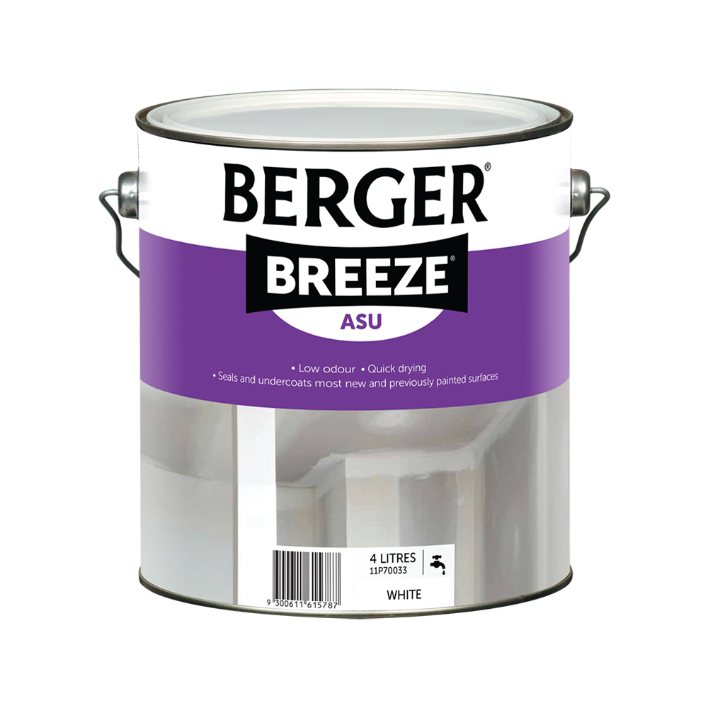 Berger Breeze Acrylic Sealer Undercoat 4L Inspirations Paint