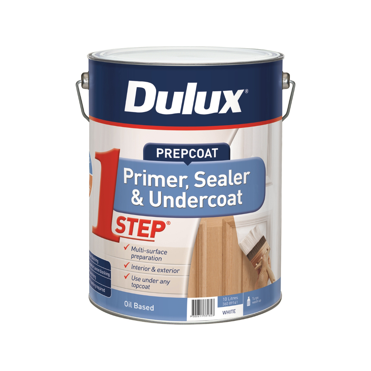 dulux white walls primer & undercoat 10l