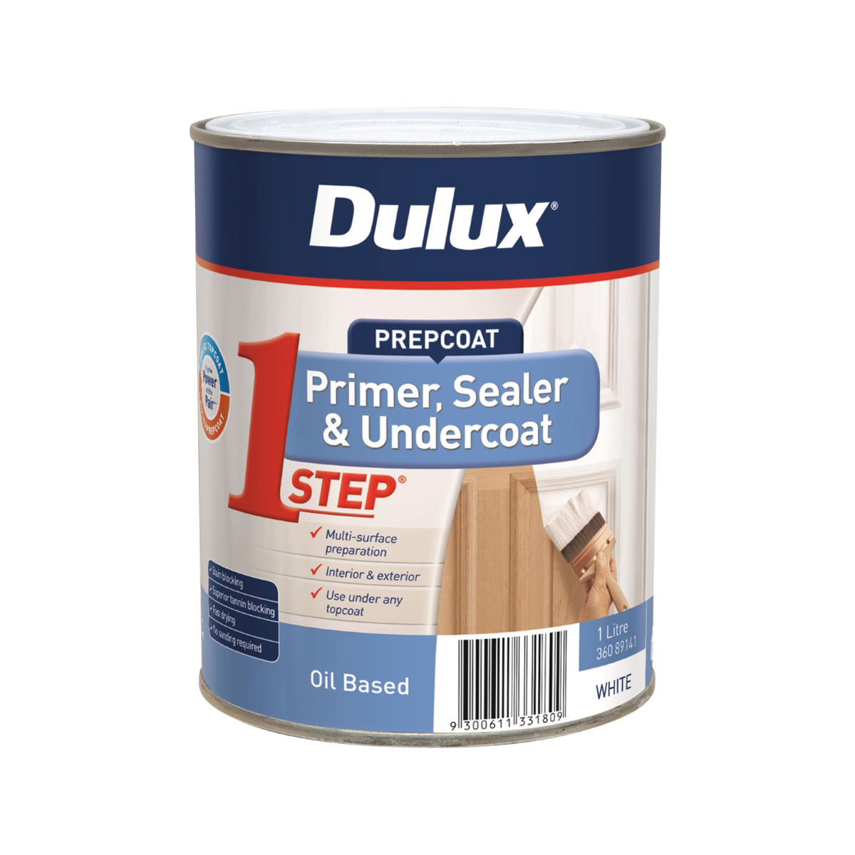 Dulux 1Step Prep Oil Based Primer, Sealer & Undercoat 1L Inspirations