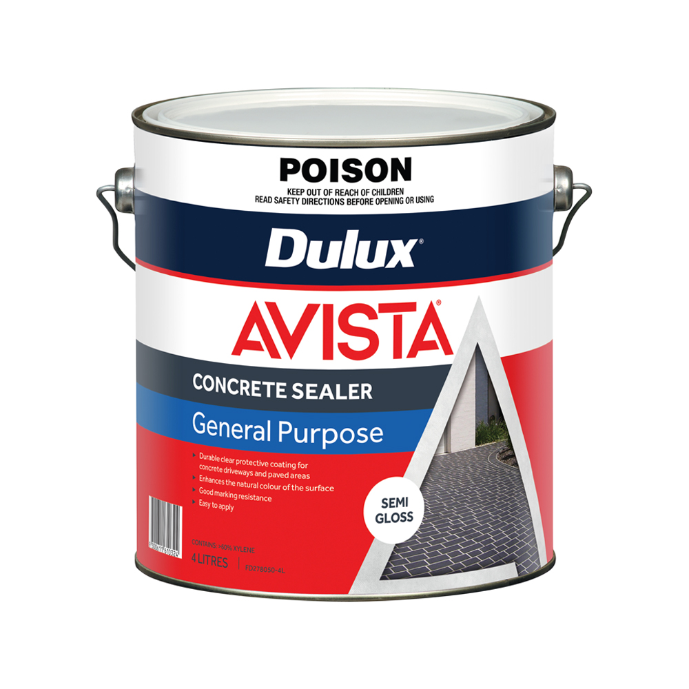 Dulux Avista General Purpose Sealer Semi Gloss 4L Inspirations Paint