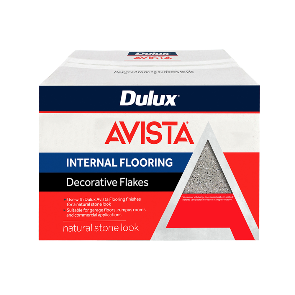Dulux Avista Natural Stone Look Flakes Night Fall 5kg Inspirations Paint