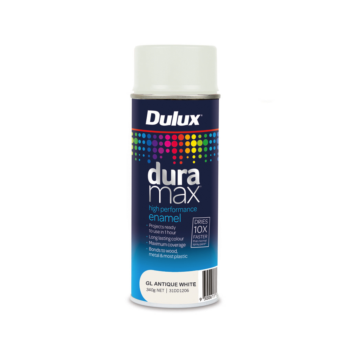 Dulux Duramax Enamel Antique White 340g Inspirations Paint