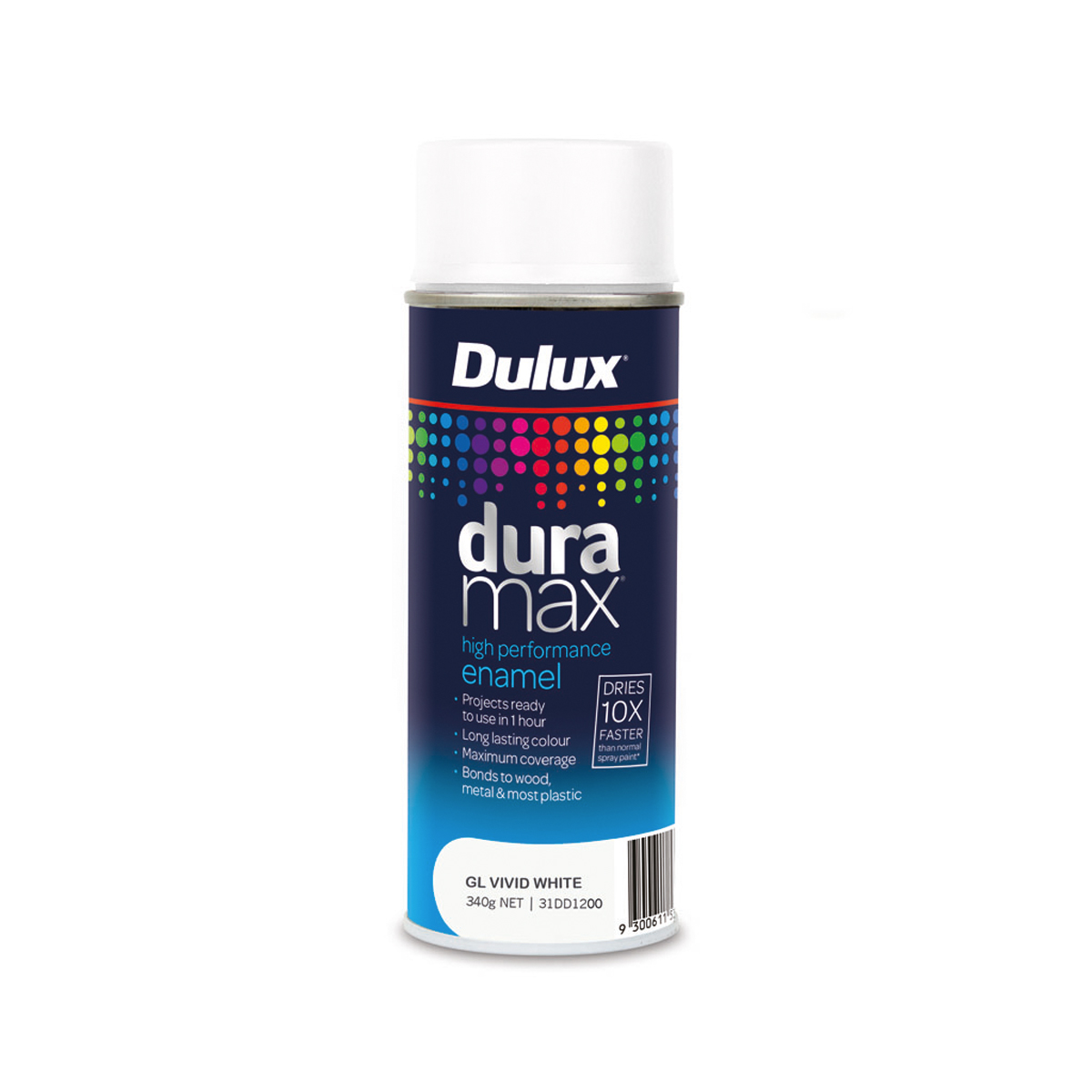 dulux clear coat spray