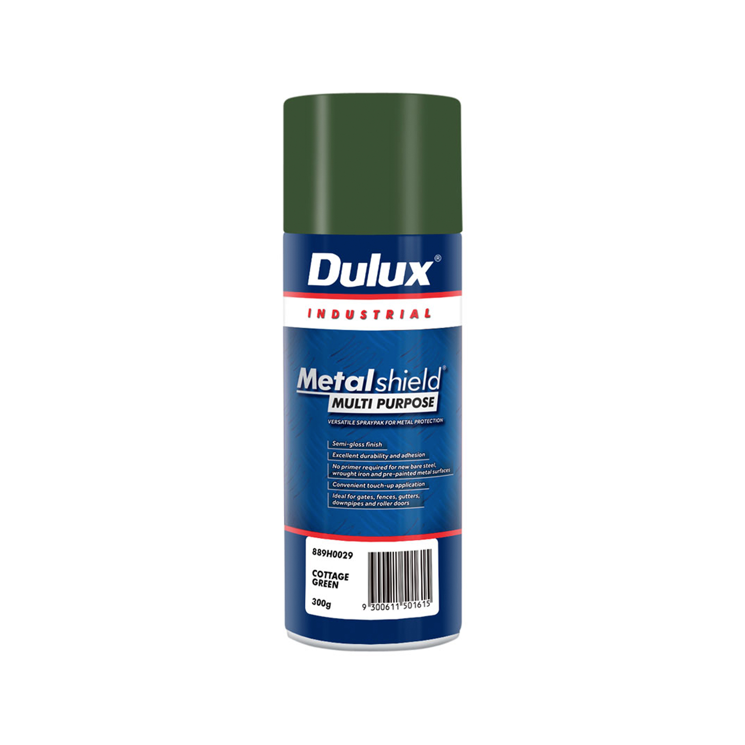 Dulux Metalshield Multipurpose Spray Paint Cottage Green 300g Inspirations Paint
