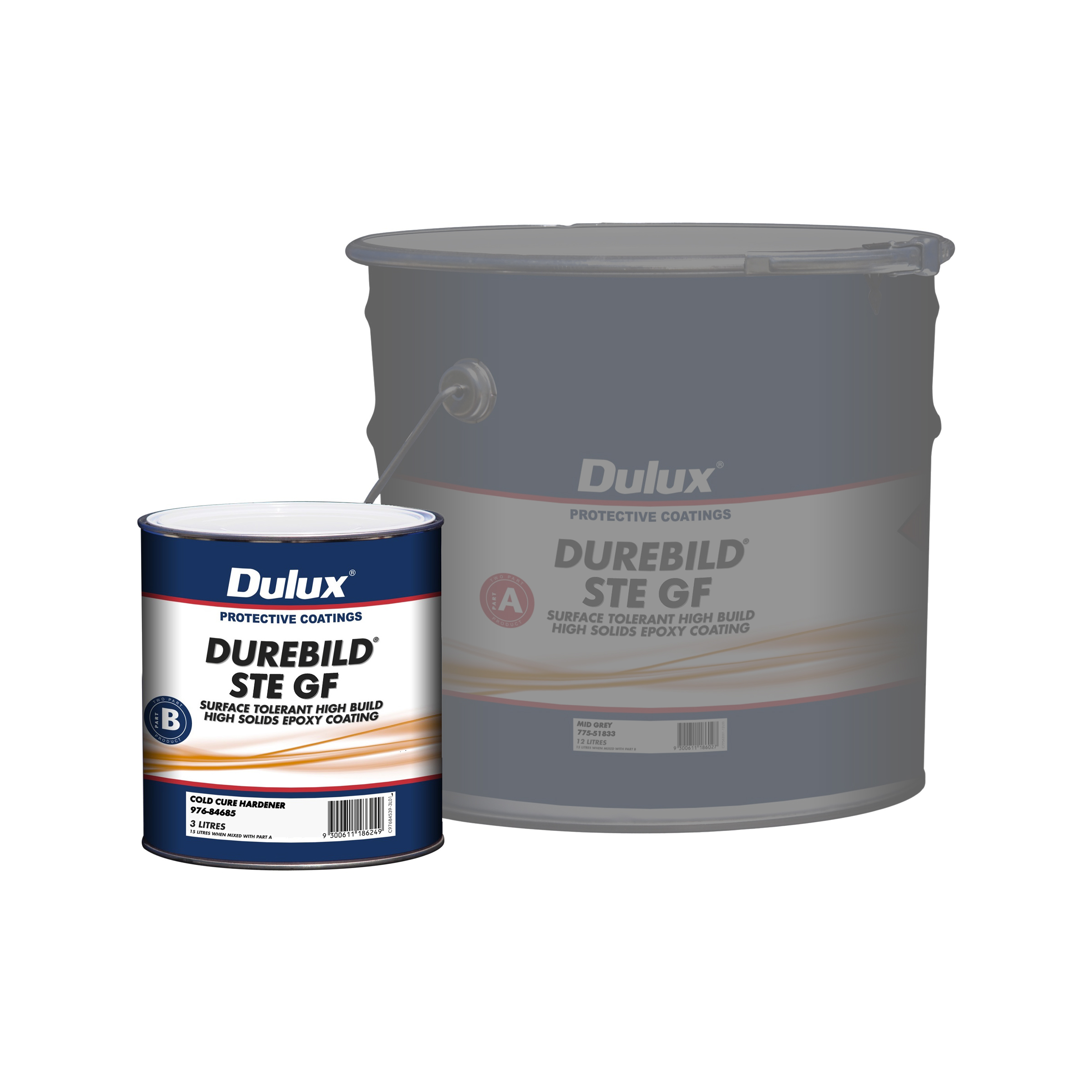 Dulux Protective Coatings Durebild? STE GF Part A Black 12L ...