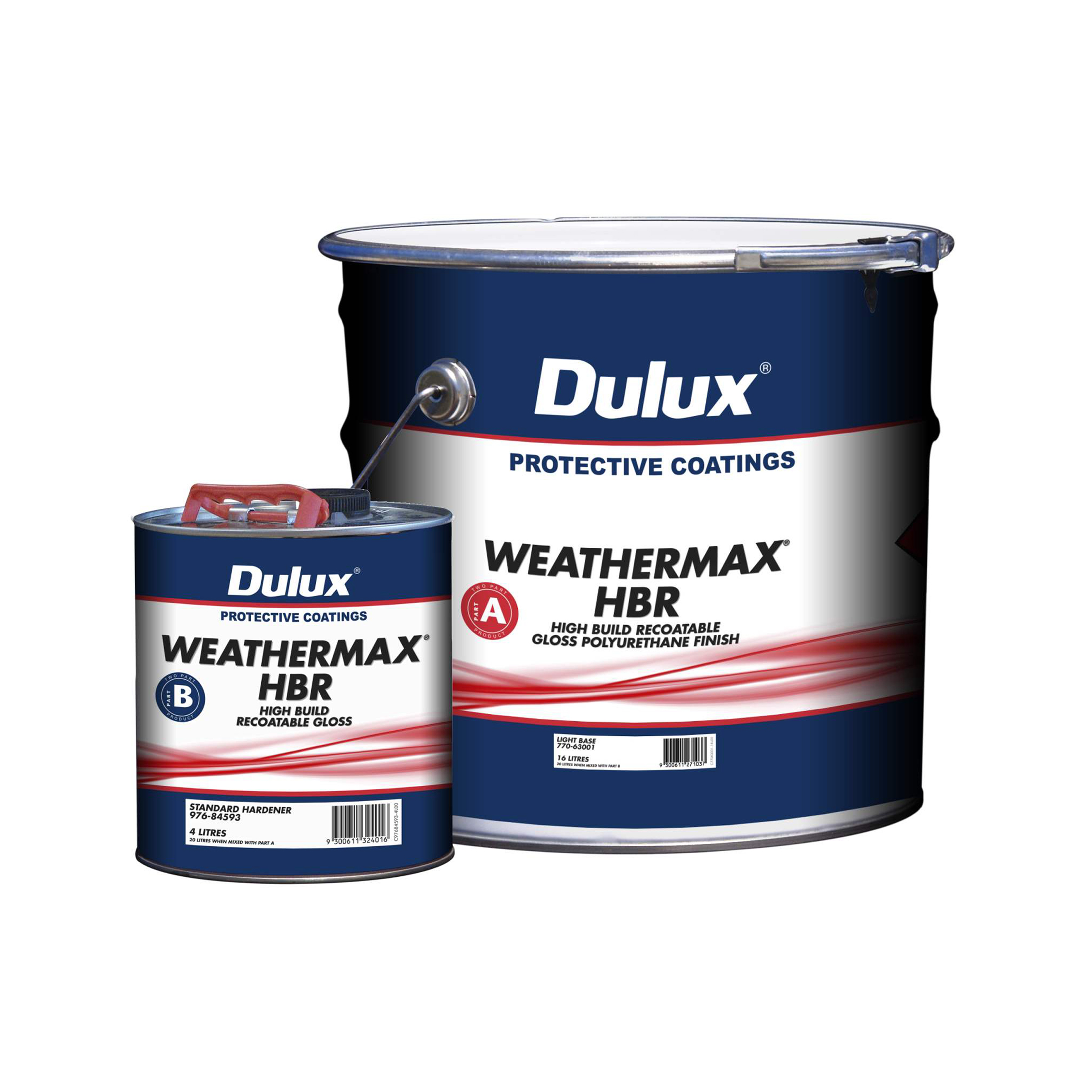 Dulux Protective Coatings Weathermax HBR Part A Clear 3.2L ...