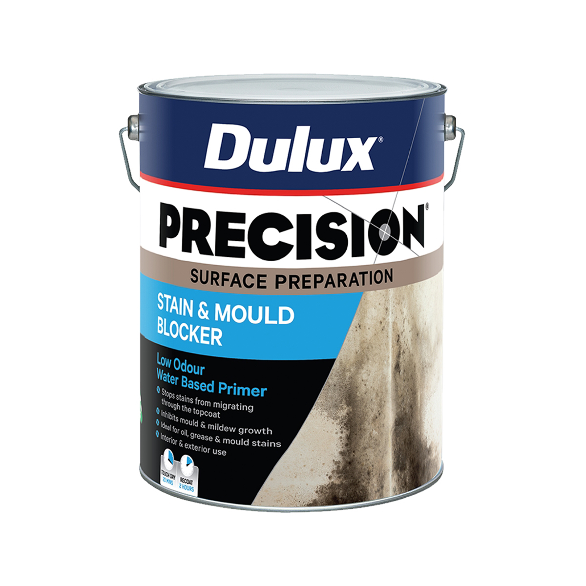 Dulux Precision Stain & Mould Blocker 10L Inspirations Paint
