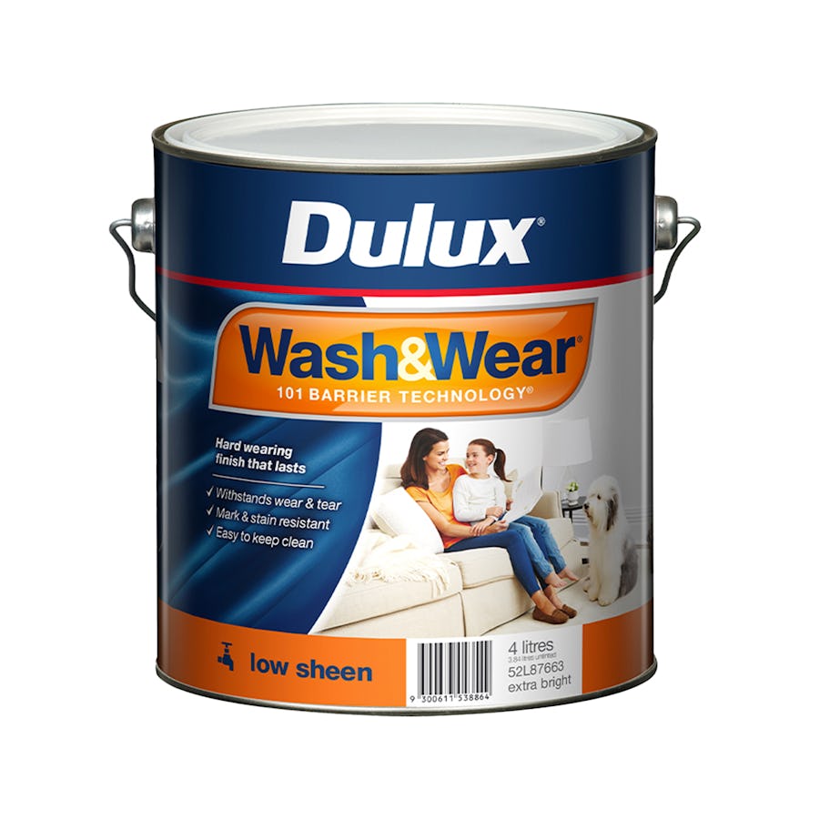 dulux-wash&wear-lowsheen-extrabright-4l