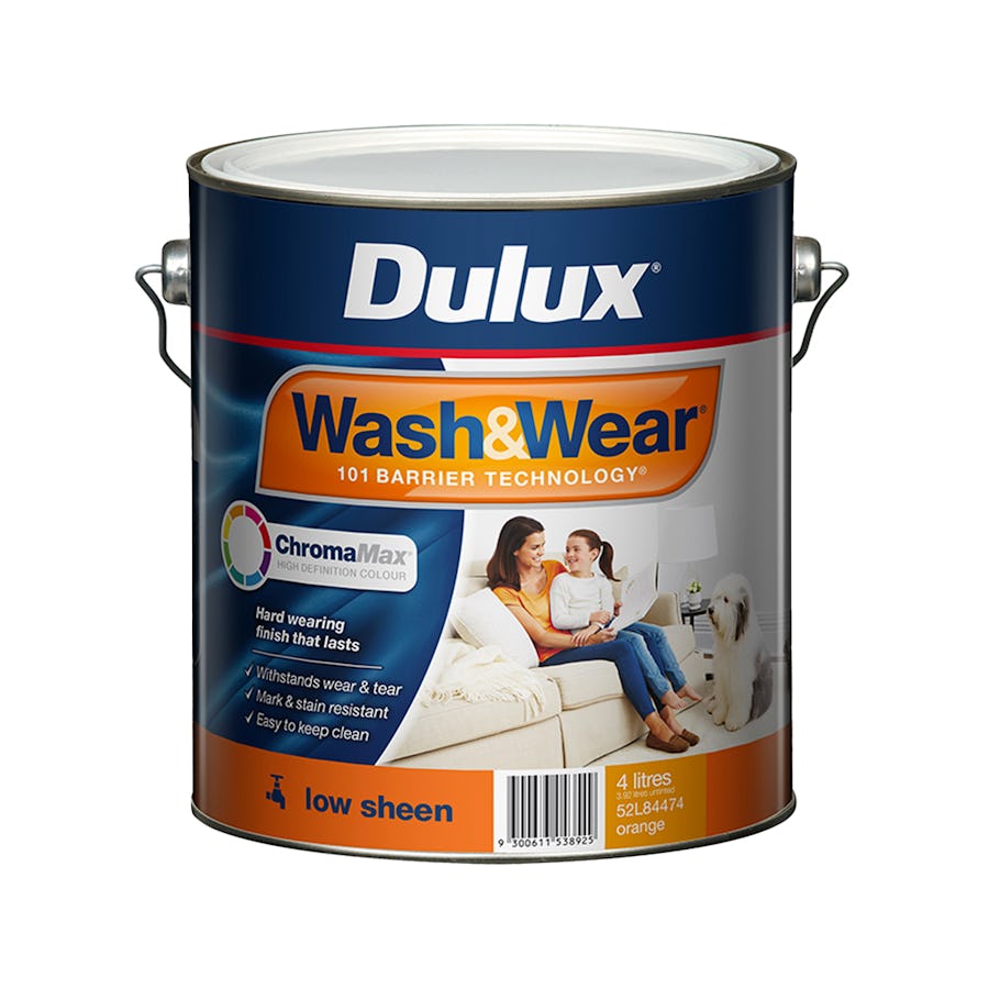 dulux-wash&wear-lowsheen-orange-4l