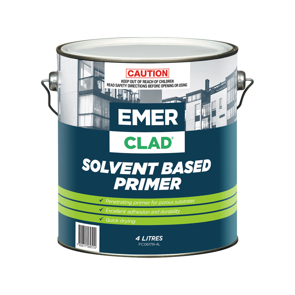 Emer-Clad Solvent Based Primer 4L - Inspirations Paint