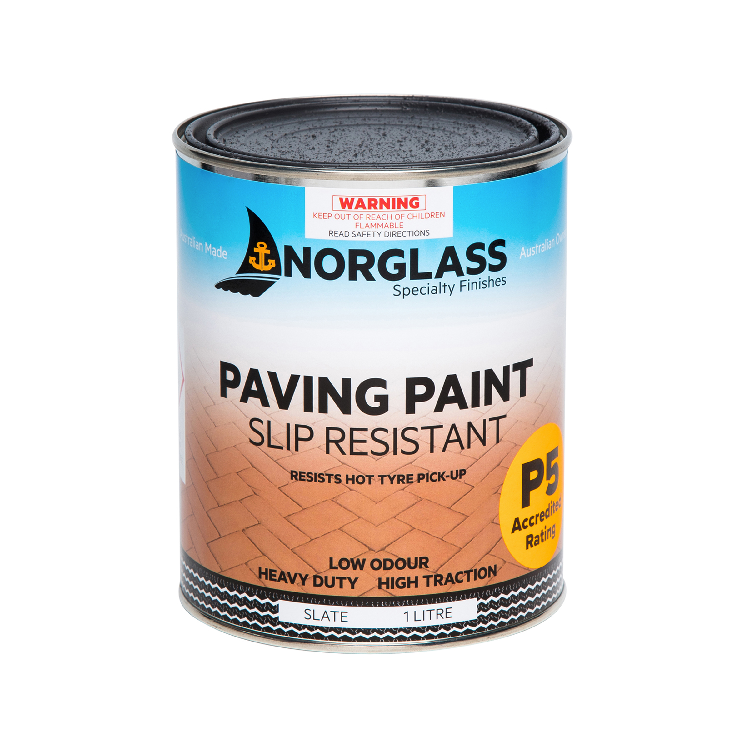 Slip Resistant Paving Paint Clear 1L Inspirations Paint