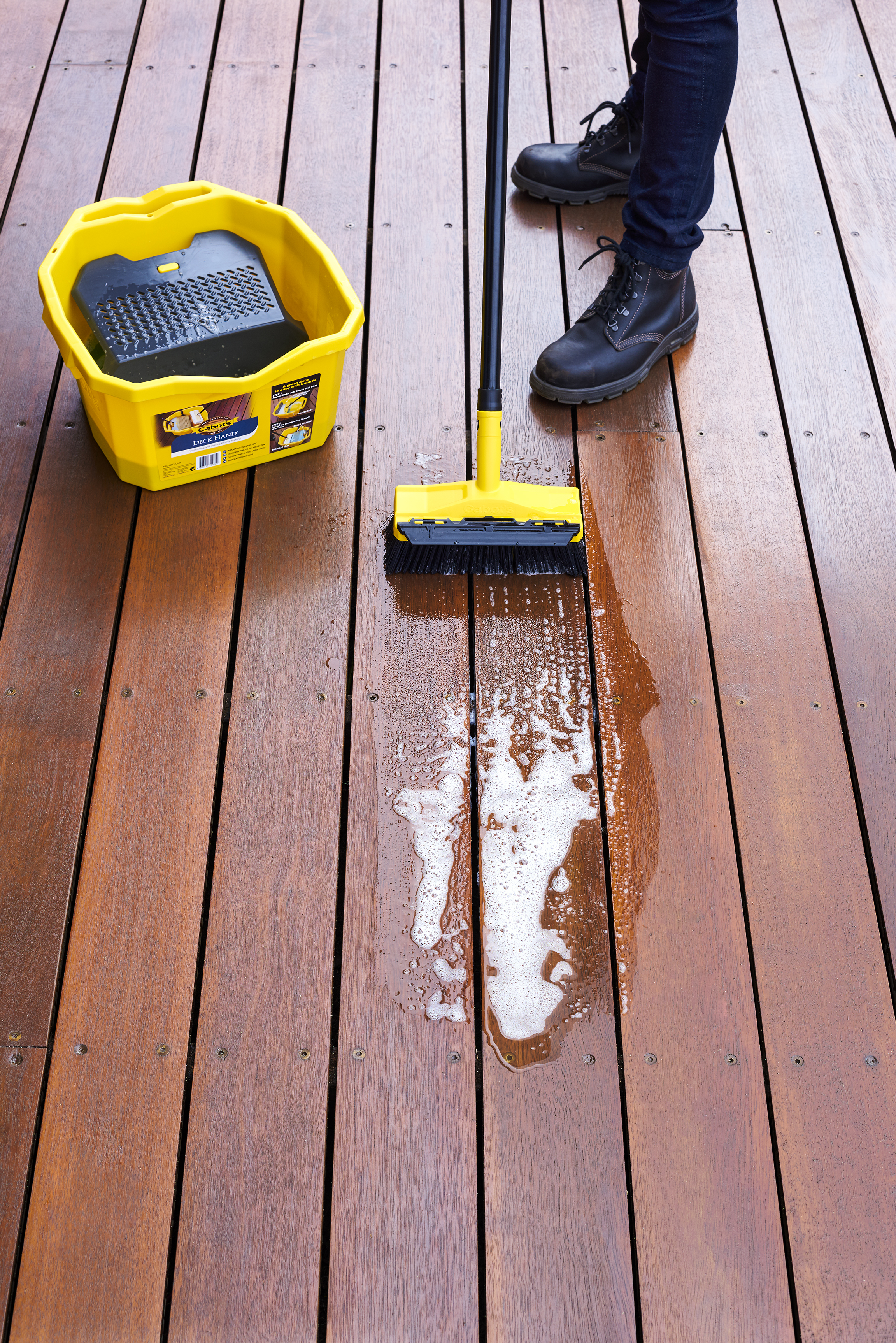 Deck cleaning